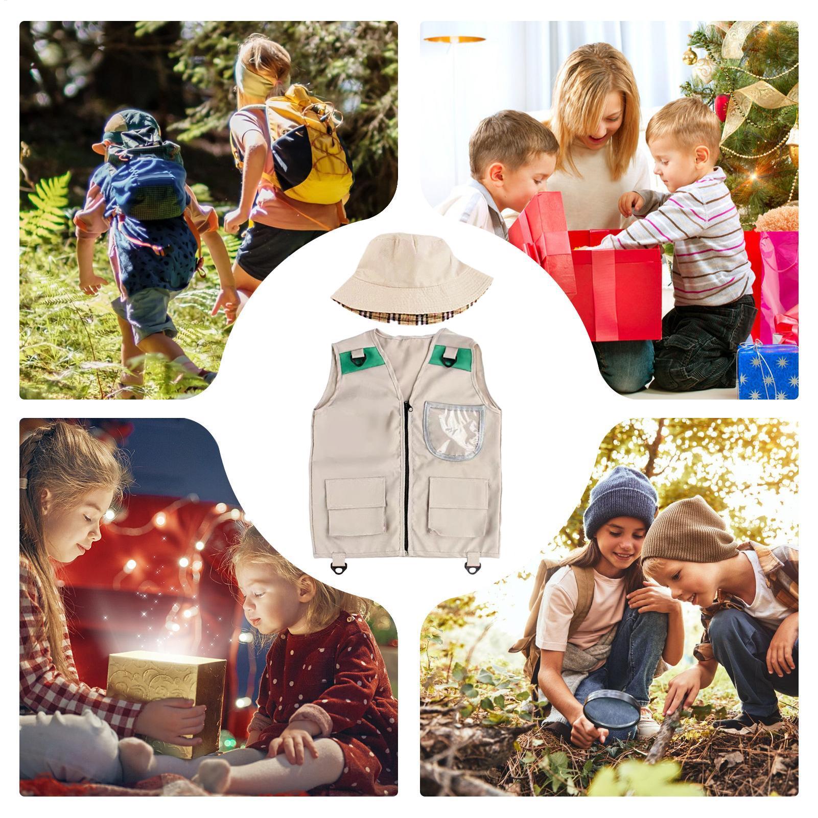 Outdoor Adventure Activities For Kids - Rompi dan Topi Petualang Anak, Kostum