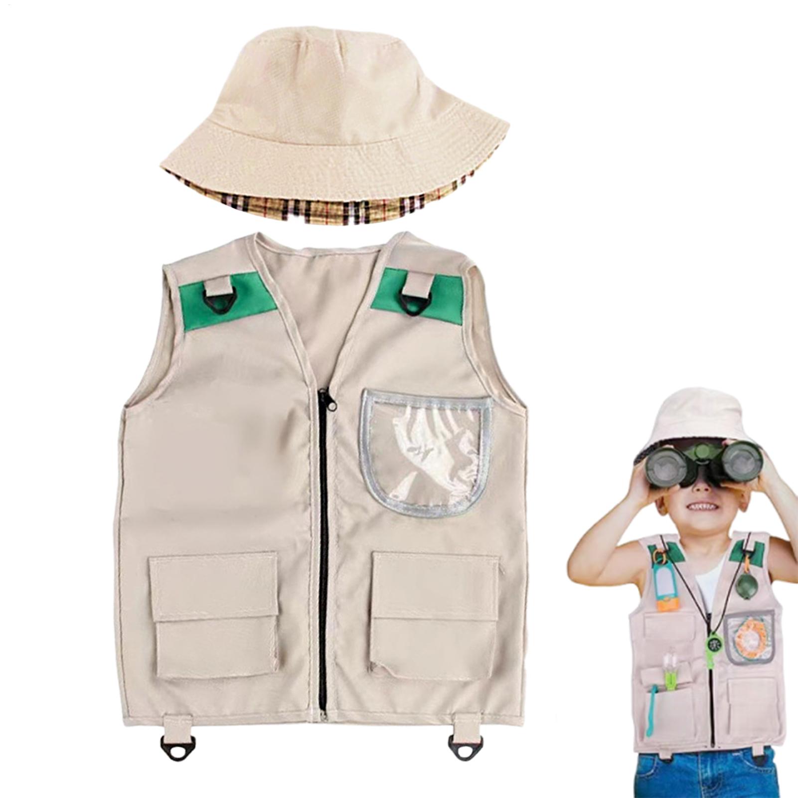 Outdoor Adventure Activities For Kids - Perlengkapan Petualang Safari Anak-Anak, Set Rompi