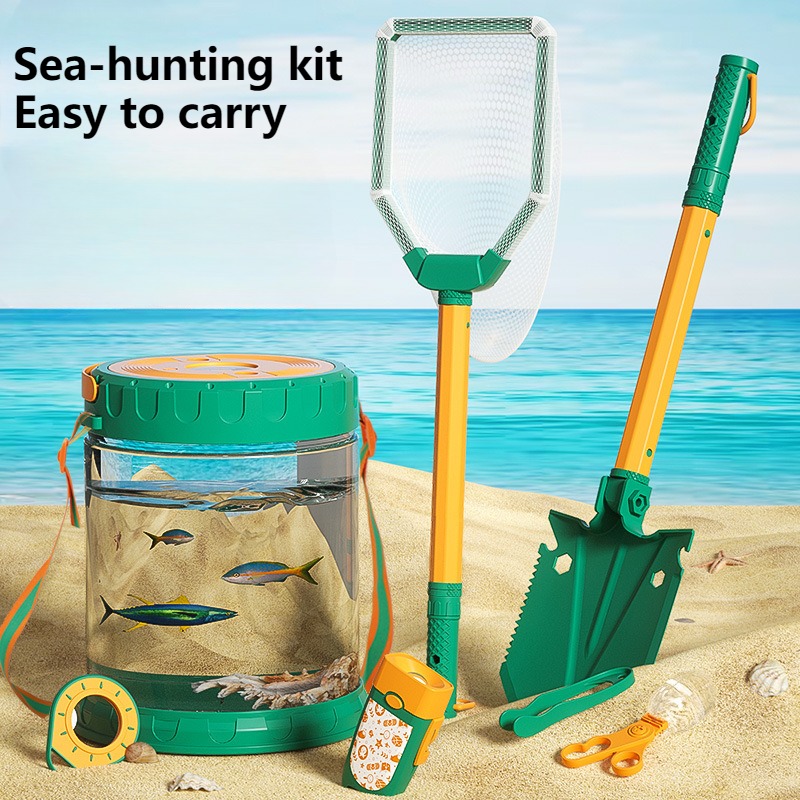 Outdoor Adventure Kids - Tangkap Set mainan anak-anak di laut,