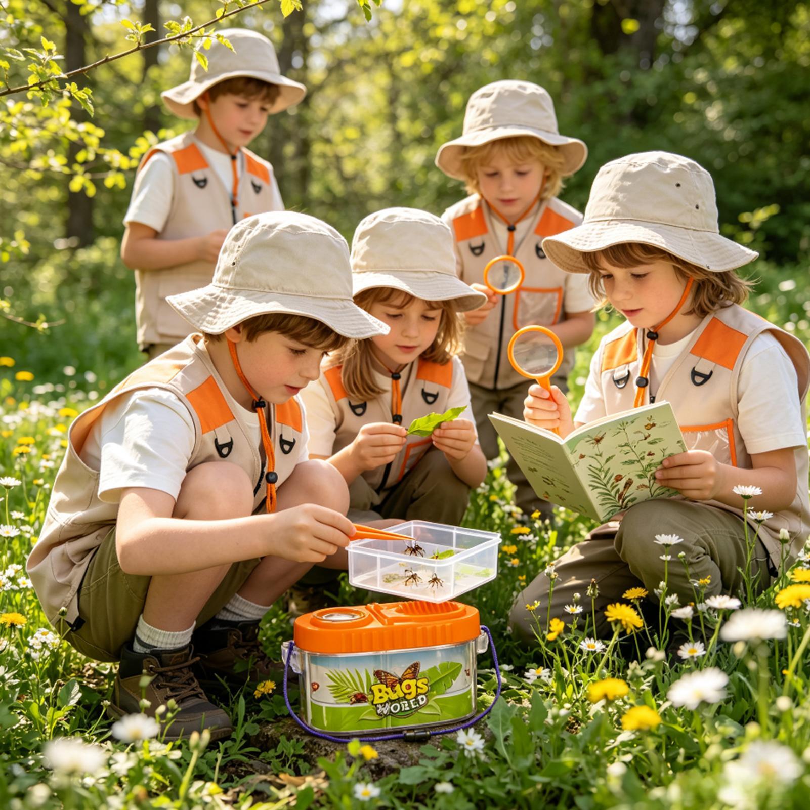 Outdoor Adventure Activities For Kids - Perlengkapan Petualangan Anak Dengan Topi Kaca