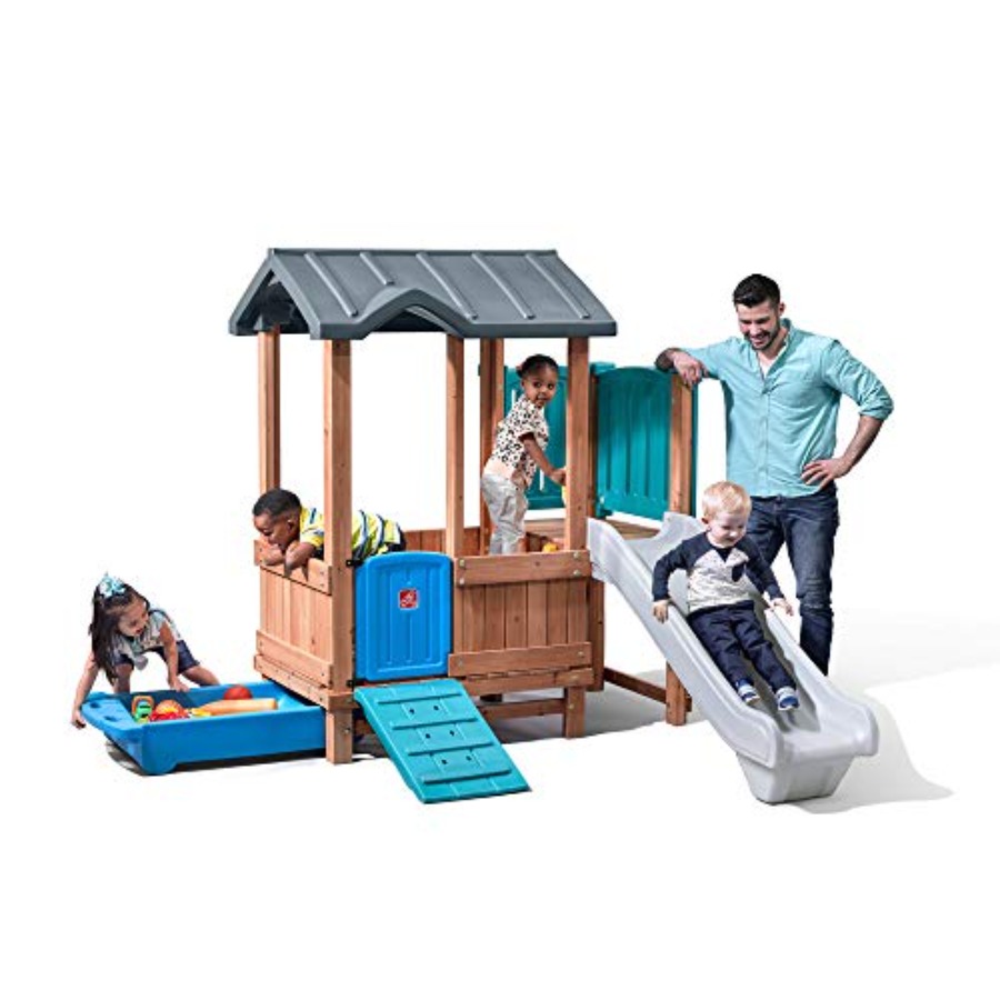 Outdoor Adventure Kids - Rumah Bermain Petualangan Hutan & Perosotan,