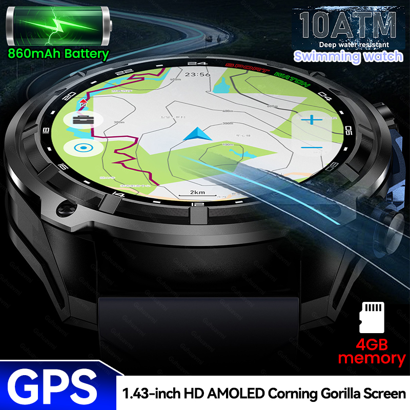 Outdoor Adventure World - Jam Tangan Pintar Pria New Adventure