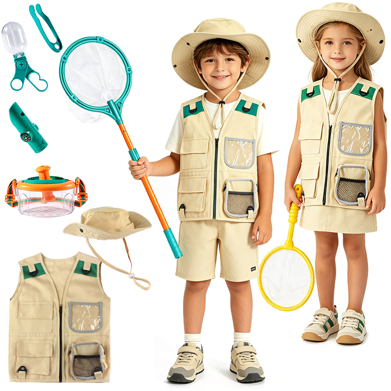 Outdoor Adventure Activities For Kids - Kit Petualangan Penjelajah Anak-anak Mainan Eksplorasi