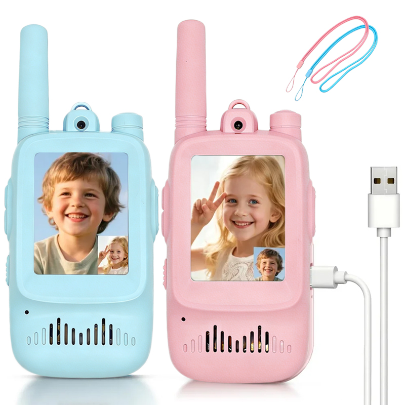 Outdoor Adventure Kids - 2pcs Walkie Talkie Video Anak yang