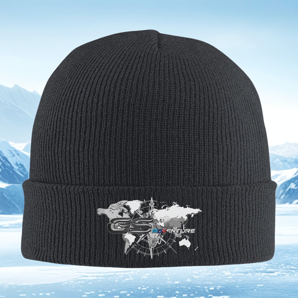 Outdoor Adventure World - Topi Rajut Uniseks Pria Wanita Lambang