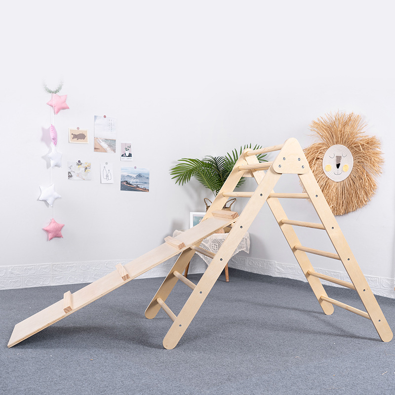 Papan Panjat Segitiga Kayu Lip - Outdoor Adventure Activities For Kids ulasan dan harga