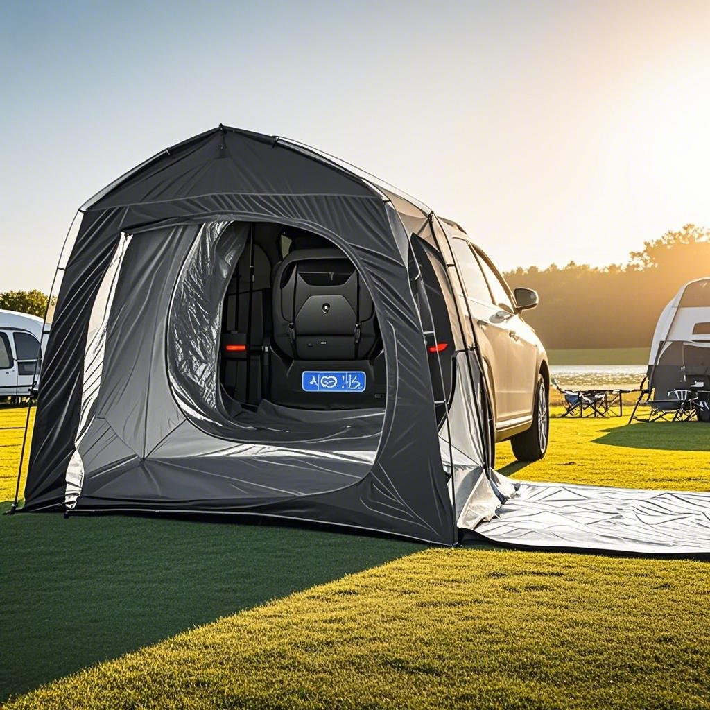 Tenda Pintu Belakang Mobil unt - Outdoor Adventure Hiking ulasan dan harga
