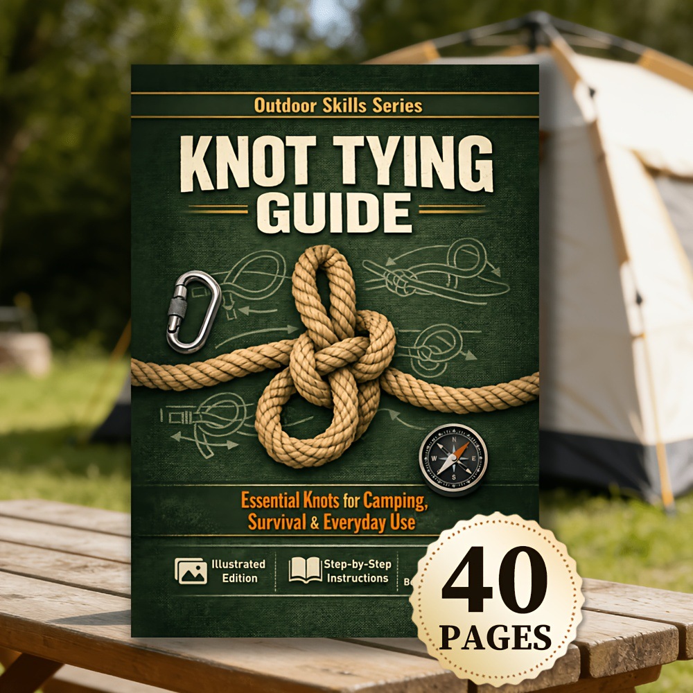 Camping Knots Manual 40 Halama - Outdoor Adventure Guide ulasan dan harga