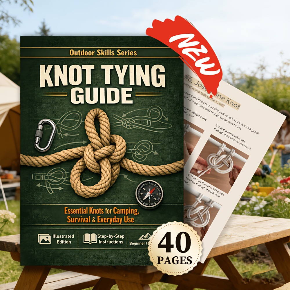 Camping Knots Manual 40 Halama - Outdoor Adventure Guide ulasan dan harga