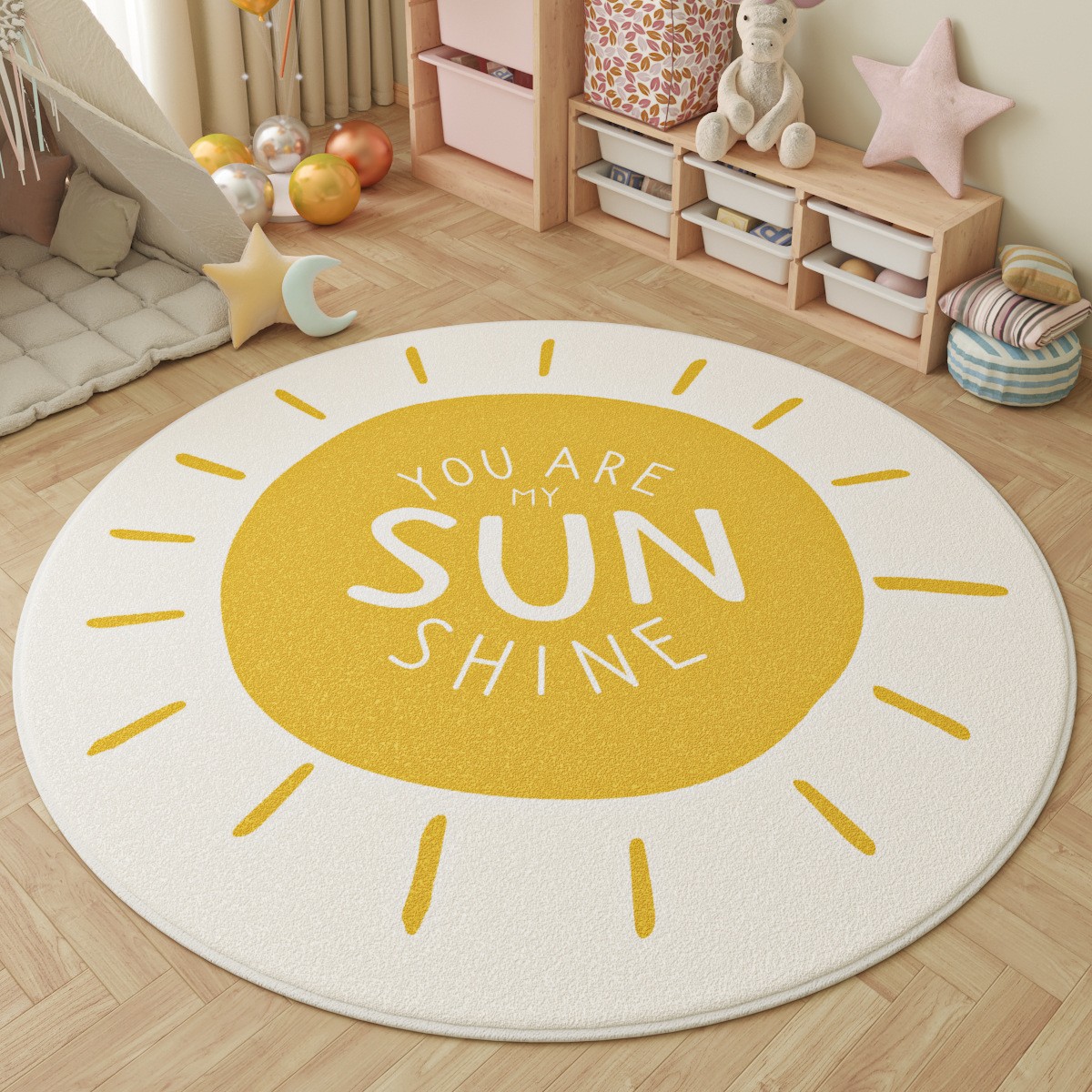 Karpet Bulat Anak-Anak Bertema - Outdoor Adventure Kids ulasan dan harga