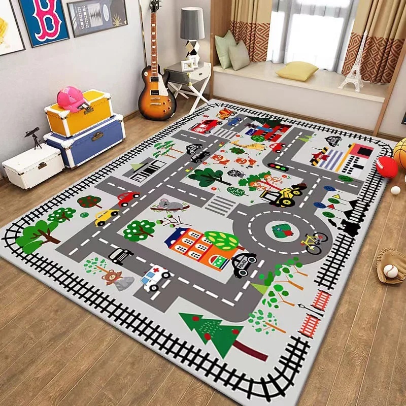 Karpet Peta Kota Anak-Anak War - Outdoor Adventure Kids ulasan dan harga