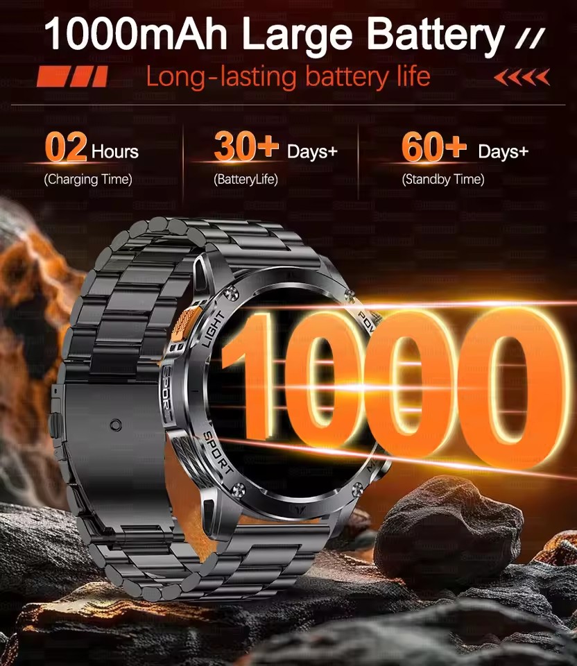 Jam Tangan Pintar GPS Pria unt - Outdoor Adventure World ulasan dan harga