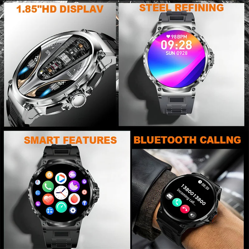 Jam Tangan Pintar Pria 710mAh  - Outdoor Adventure World ulasan dan harga