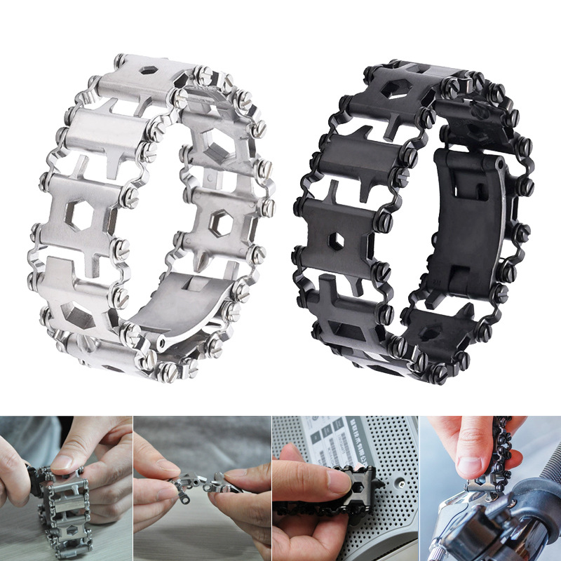 Gelang Alat Multifungsi Baja T - Outdoor Adventure Watches ulasan dan harga