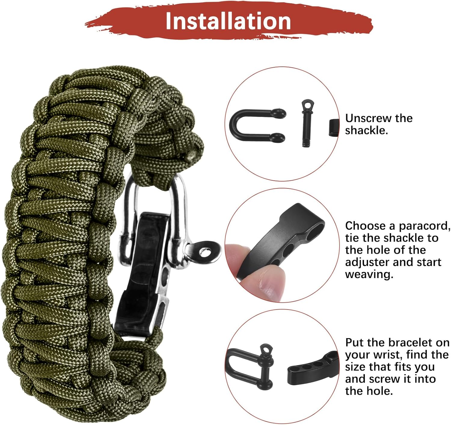 4/10 Buah Gesper Gelang Paraco - Outdoor Adventure Watches ulasan dan harga