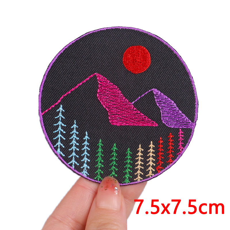 Patch bordir bepergian luar ru - Outdoor Adventure Hiking ulasan dan harga